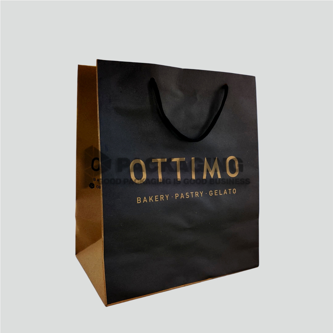 Paperbag Ottimo Bakery Pastry Gelato - Image 3