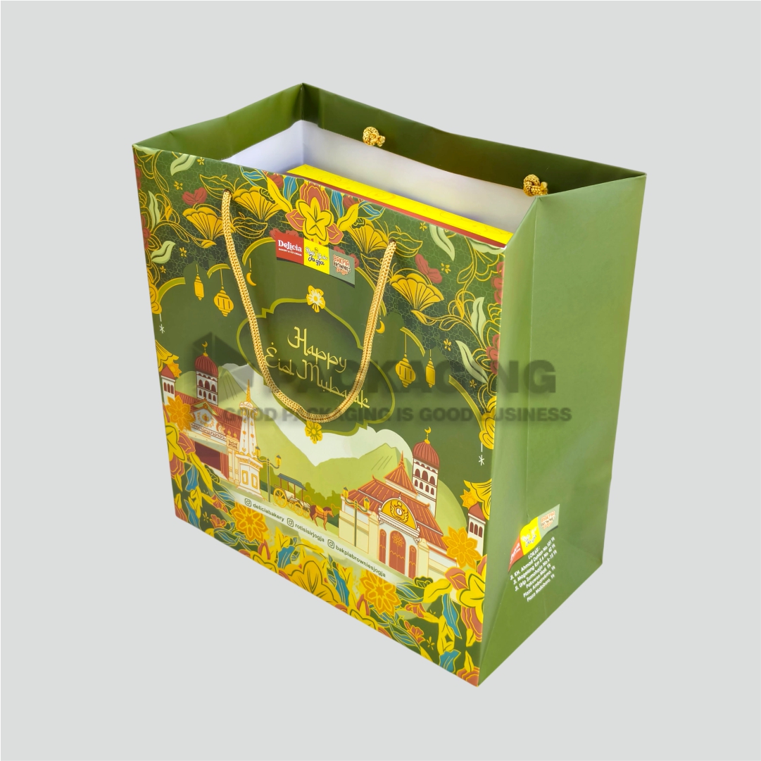 Paperbag Delicia Bakery Roti Sisir Jogja - Image 3